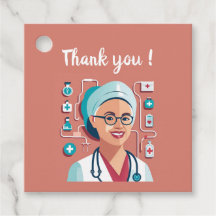 cool design to thank the nurses