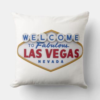 cool designer pillow welcome to las vegas