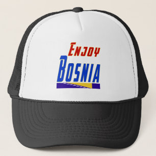 Cool Designs For Bosnia Trucker Hat
