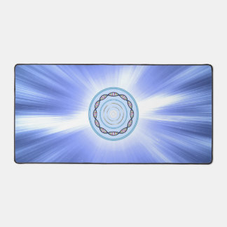 Cool desk mat for laptop and mouse