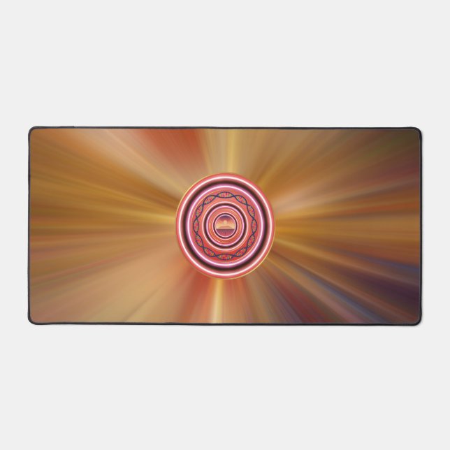 Cool desk mat for laptop and mouse (Front)