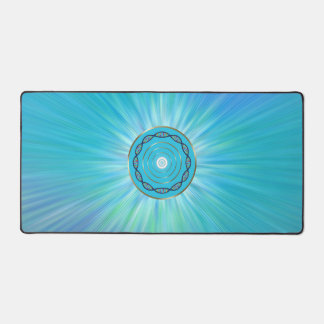 Cool desk mat for laptop and mouse