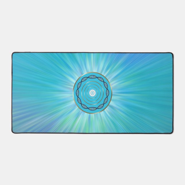 Cool desk mat for laptop and mouse (Front)