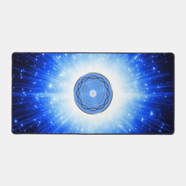 Cool desk mat for laptop and mouse (Front)