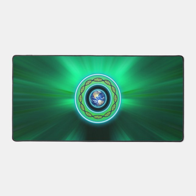 Cool desk mat for laptop and mouse (Front)