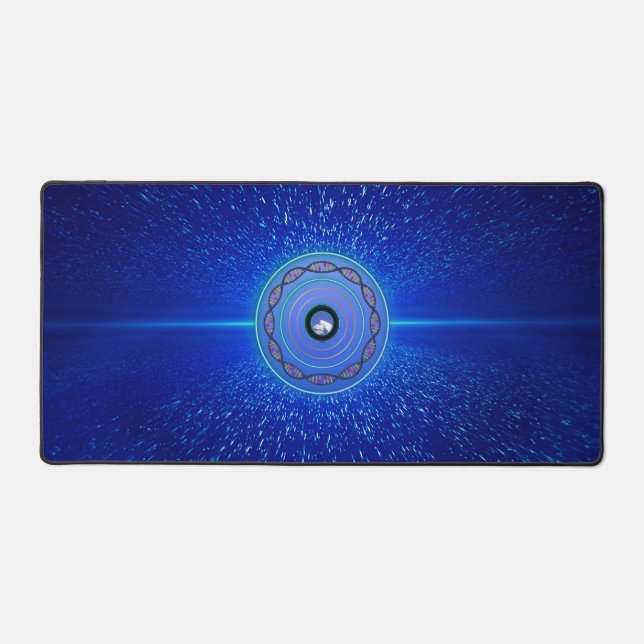 Cool desk mat for laptop and mouse (Front)