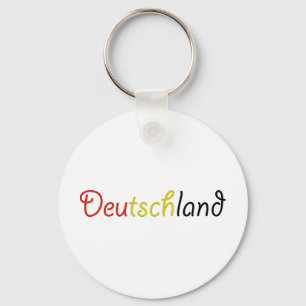 Cool Deutschland Gifts! Keychain