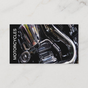 Cool Deux Côtés Moto Shop Cartes de visite