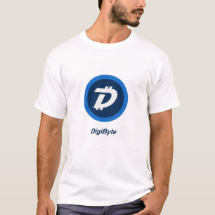 Cool DigiByte Cryptocurrency Coin Sign T-Shirt
