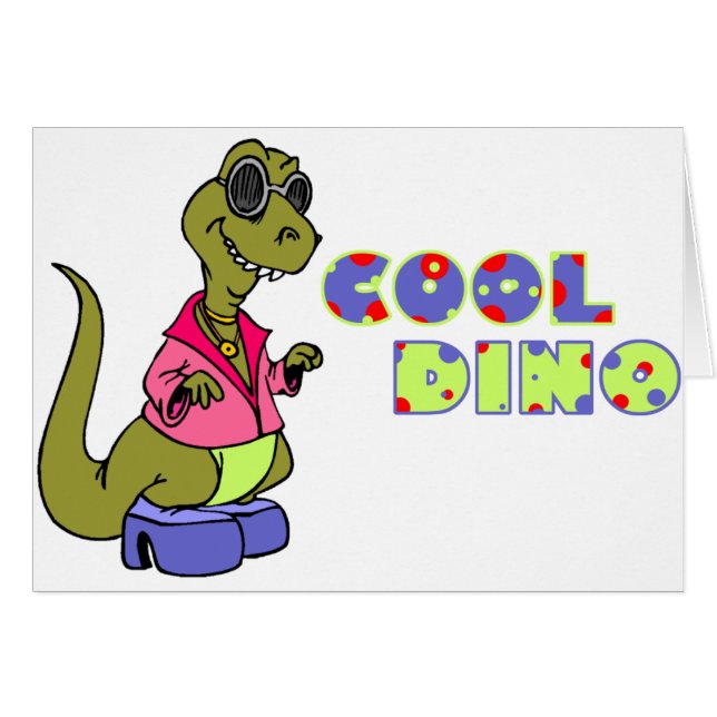 Cool Dino (Front Horizontal)