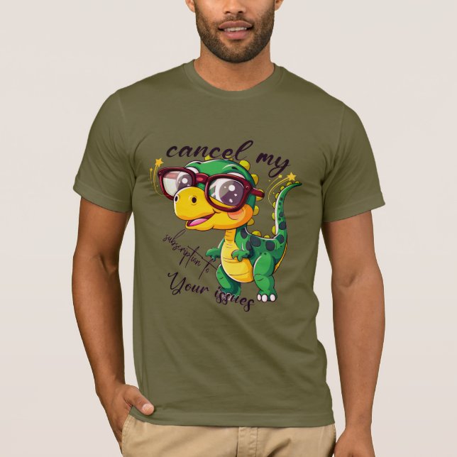 Cool Dino Attitude T-Shirt  (Front)