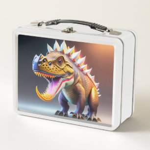 Cool Dinosaur Metal Lunchbox