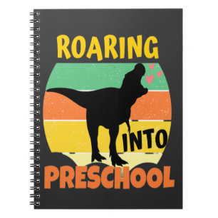 COOL DINOSAUR - ROARING INTO PRESCHOOL NOTEBOOK