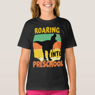 COOL DINOSAUR - ROARING INTO PRESCHOOL T-Shirt
