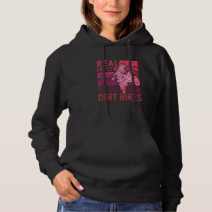 Cool Dirt Bike For Women Girls Motocross Biker Rac Hoodie