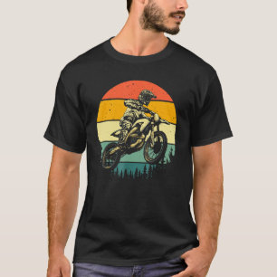 Cool Dirt Bike Men Women Motocross Vintage Motorcy T-Shirt