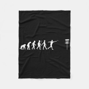Cool Disc Golf Design For Men Women Disc Golf Play Fleece Blanket