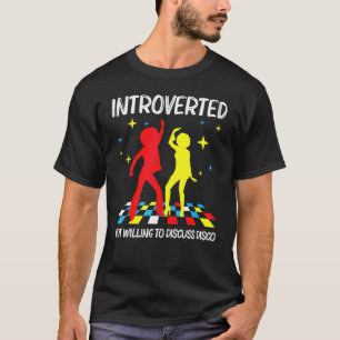 Cool Disco For Men Women 70s 80s Nightclub Music D T-Shirt