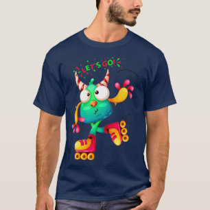 Cool Disco roller Vintage Dance Party Retro T-Shirt