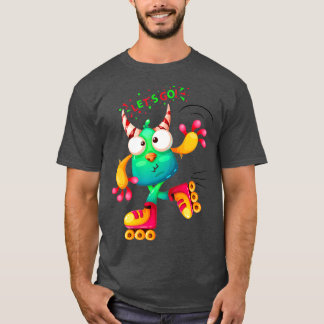 Cool Disco roller Vintage Dance Party Retro T-Shirt
