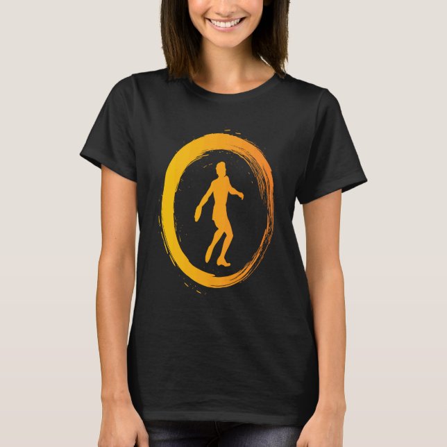 Cool discus throwing track and field T-Shirt (Front)