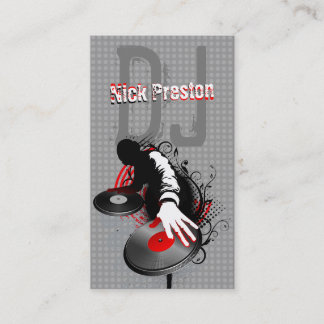 Cool DJ Business Card