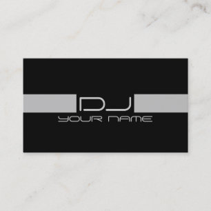 Cool DJ Business Card