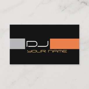 Cool DJ Business Card