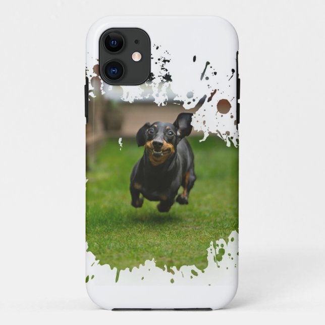 Cool Dog Artwork Case-Mate iPhone Case (Back)