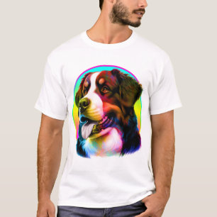 COOL DOG COLORFUL RAINBOW T-Shirt