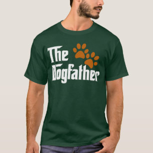 Cool Dog Dad Dog Father he Dogfather vintage T-Shirt