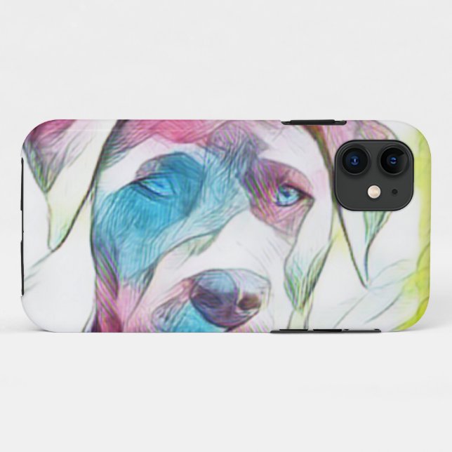 Cool Dog Design Case-Mate iPhone Case (Back (Horizontal))