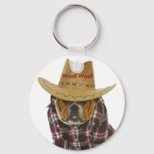 Cool dog design Keychain