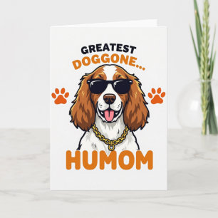 Cool Dog Great Humom Card