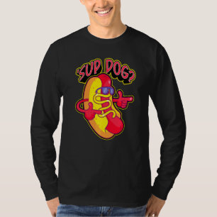 Cool Dog  Hot Dog Weiner Picnic Barbeque T-Shirt