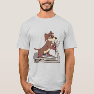 Cool Dog Loves Workout T-Shirt
