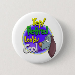 Cool Dog News.:-) 2 Inch Round Button