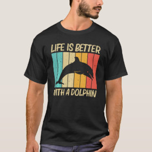 Cool Dolphin For Men Women Dolphins Beluga Whale S T-Shirt