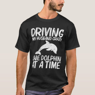Cool Dolphin Gift For Women Mom Bottlenose Dolphin T-Shirt