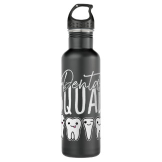 Cool Doodle Dental Squad Funny Dentist Gifts for M 710 Ml Water Bottle