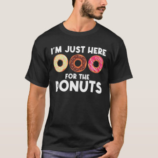 Cool Doughnut Art For Men Women Sugar Glazed Choco T-Shirt