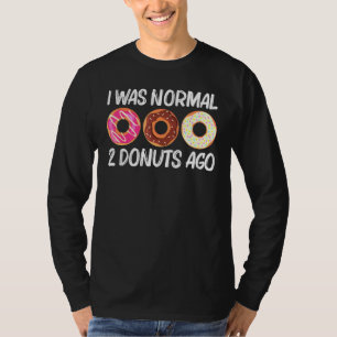 Cool Doughnut Art For Men Women Sugar Glazed Choco T-Shirt