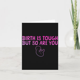 Cool Doula Art For Women Mother Midwife Birth Card