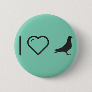 Cool Doves 2 Inch Round Button