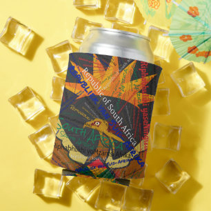 "Cool Down with South Africa!" Patriotic Can Cooler