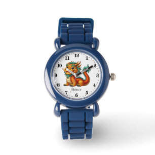 Cool Dragon add name Watch