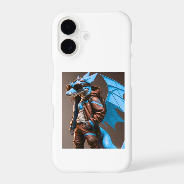 Cool Dragon Art Phone Case - Fantasy Wildlife Seri (Back)