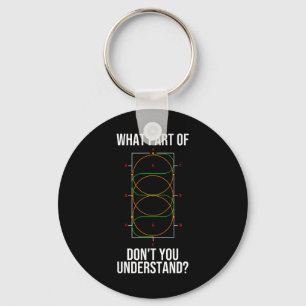 Cool Dressage Design For Men Women Equestrian Even Keychain