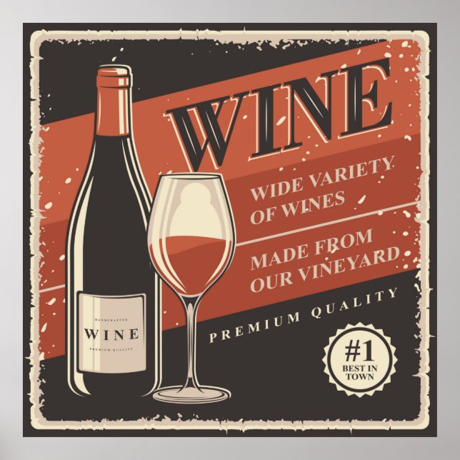 cool drinking mancave home bar business  poster (Front)