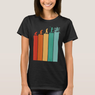 Cool Drummer Retro Vintage Drums Percussion Evolut T-Shirt
